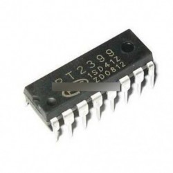 50PCS PT2399 DIP-16 audio digitális reverb feldolgozó áramkör chip teteje