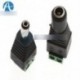 20Pairs Male Female 2.1x5.5mm DC tápcsatlakozó Jack adapter csatlakozó CCTV-hez