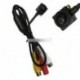 800TVL CMOS PAL CCTV vezetékes rejtett csavar Pinhole kamera Otthoni biztonság Spy Cam