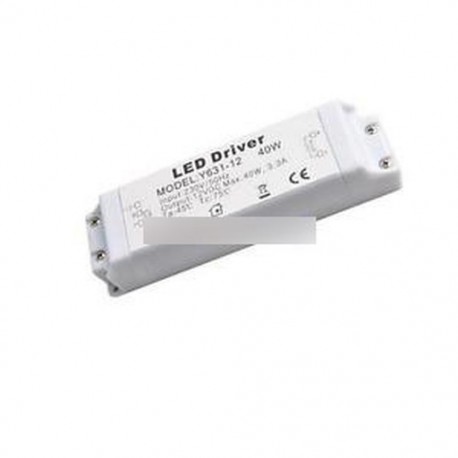 Vadonatúj 40W-os LED-es transzformátor DC 12V 3.3A MR16 / MR11 egyéb 12V-os LED-ekhez