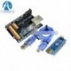 ENC28J60 Ethernet Shield V2.0 hálózati modul CH340G NANO V3.0 kártya Arduino-hoz
