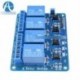 5PCS 5V négycsatornás relé modul optocsatolóval PIC AVR DSP ARM Arduino-hoz