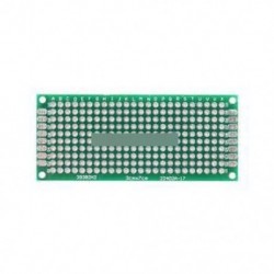 50Pcs dupla oldalú prototípus PCB ónozott univerzális próbapanel 3x7 cm 30mmx70mm FR4