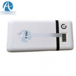 3.3A 5V 12V 21V mobil tápfeszültség bank 18650 akkumulátor töltő Laptop Iphone fehér