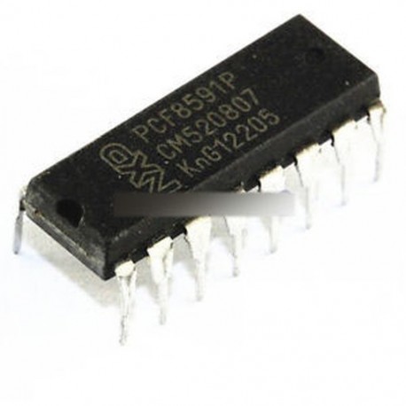 10PCS ÚJ PCF8591P PCF8591 DIP-16 NXP / PHI 8 bites A / D és D / A konverter IC