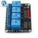 5PCS 5V négycsatornás relévédő modul PIC AVR DSP ARM MSP430 Arduino-hoz