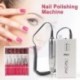 Fehér - Elektromos körömreszelő és polírozó gép - Csiszolófejjel és Csiszológyűrűvel