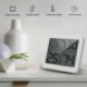 LCD hőmérő higrométer elektronikus hőmérséklet és páratartalomfigyelő óra