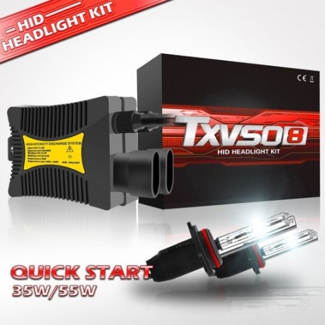 2 db / készlet a legújabb fényszóró 55W HID Xenon Átalakító szett izzó 9006HB4 / 9005HB3