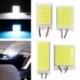 12 V-os, 16SMD COB LED-es panel Autó belső tér olvasó lámpa Izzó fény kupola T10 adapterrel Festoon Base
