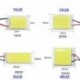 12 V 48SMD COB LED-es panel autóautó-belső belső olvasólámpa izzó fény kupola T10-es adapterrel