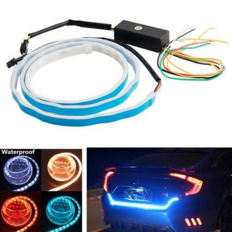 1,2 m-es 12 V-os négyszínű autó 36-as típusú LED-es autó csomagtérajtó, vízálló irányjelző lámpa