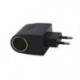 Cigaretta-öngyújtó tápellátása, 220 V-os és 12 V-os autós töltő, AC és DC adapter