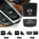 Autós kézifék rögzítőfék P gomb kapcsoló burkolat  BMW 5 7 F01 F02 F07 F10 F11 F18 F30 típushoz