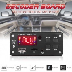 Vezeték nélküli Bluetooth dekóder panel Car Audio Modul USB TF FM rádió 5V 12V MP3