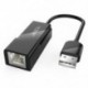 Új USB2.0 – RJ45 LAN hálózati konverter USB – G-Lan adapter PC laptop kapcsoló