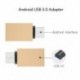 Mikro USB OTG adapter dugaszolható USB 3.0 aljzatba Hordozható OTG átalakító Samsung Xiaomi Android mobiltelefon