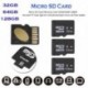 Micro SD kártya memóriakártya 32 GB 64 GB 128 GB microsd TF kártya 2 GB mobiltelefonhoz / mp3 micro sd Ingyenes olvasó