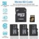 Micro SD kártya memóriakártya 32 GB 64 GB 128 GB microsd TF kártya 2 GB mobiltelefonhoz / mp3 micro sd Ingyenes olvasó