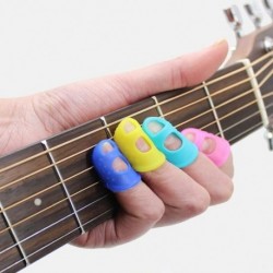 Szilikon ujjvédő első gyakorlati ujjvédő fájdalomcsillapító ujjkészlet gitár kiegészítők