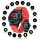 Intelligens karóra IP68 vízálló Bluetooth Sport fitness tracker Men Smartwatch IOS Android telefonhoz