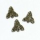 Kelta Triskelion Charms, 10db nagykereskedelem 19 mm-es antikolt bronz bevonatú csatlakozó