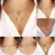 *8 - Divat nőknek varázsát ékszerek Crystal Choker nyilatkozat Vállpántos medál nyaklánc lánc