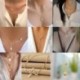 *8 - Divat nőknek varázsát ékszerek Crystal Choker nyilatkozat Vállpántos medál nyaklánc lánc
