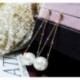 36-Rose Flower Pearl Ear Stud - Elegáns fehér gyöngy kerek karika fülbevalók női kis nagy gyöngy fülbevalók ékszerek