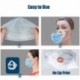 5db Felnőtt - 5-30 3D-s arcvédő konzol száj belső táztó keret orrlégzőtér
