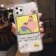 Cartoon SpongyaBob telefontok iPhone 11 Pro MAX SE 2020 X XR XS MAX 8 7 Plus fedél divatos puha tokok