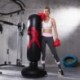 Felfújható ökölvívó oszlop szabadon álló fitnesz dekompressziós Összecsukható 63 hüvelykes PVC boxzsák
