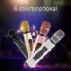 K6 vezeték nélküli mikrofon Bluetooth karaoke mikrofon hangszóró dupla hangszóró hordozható intelligens karaoke mikrofon