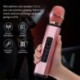 K6 vezeték nélküli mikrofon Bluetooth karaoke mikrofon hangszóró dupla hangszóró hordozható intelligens karaoke mikrofon