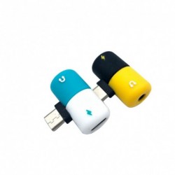 C típusú OTG USB TypeC  3,5 mmes adapter Fejhallgató audioaudio átalakító adapter