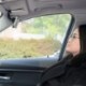 Univerzális biztonságos napellenző autós telefon tartó autós navigációs tartó klip