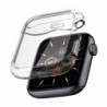 Órafedélvédő tok Apple Watch 360hoz Teljes puha, átlátszó TPU képernyővédő tokok iWatch sorozathoz 5/4/3/2/1 44MM