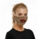Design-27 - Mosható arcmaszk fél arc koponya száj Mark HipHop Cospaly Party One Size Mask0