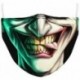 Design-7 - Mosható arcmaszk fél arc koponya száj Mark HipHop Cospaly Party One Size Mask0