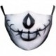 * 159 - Vicces mosható arcmaszk fél arc száj Mark HipHop Cospaly Party One Size Bib 1