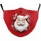 * 181 - Vicces mosható arcmaszk fél arc száj Mark HipHop Cospaly Party One Size Bib 1