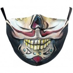 * 88 - Vicces mosható arcmaszk fél arc száj Mark HipHop Cospaly Party One Size Bib 1