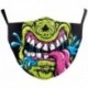 * 89 - Vicces mosható arcmaszk fél arc száj Mark HipHop Cospaly Party One Size Bib 1