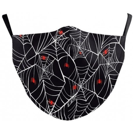 * 10 - Vicces mosható arcmaszk fél arc száj Mark HipHop Cospaly Party One Size Bib 1