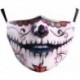 * 70 - Vicces mosható arcmaszk fél arc száj Mark HipHop Cospaly Party One Size Bib 1