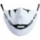 * 91 - Vicces mosható arcmaszk fél arc száj Mark HipHop Cospaly Party One Size Bib