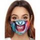 * 93 - Mosható arcmaszk fél arc koponya száj Mark HipHop Cospaly Party One Size Mask0
