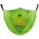 * 93 - Mosható arcmaszk fél arc koponya száj Mark HipHop Cospaly Party One Size Mask0