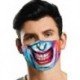 * 26 - Unisex Halloween 3d Funny Mouth Mark Cover Facemask Mosható Hip Hop Party Magic