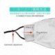 * 26 - Unisex Halloween 3d Funny Mouth Mark Cover Facemask Mosható Hip Hop Party Magic